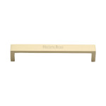 M Marcus Heritage Brass Wide Metro Design Cabinet Handle 128mm Centre to Centre